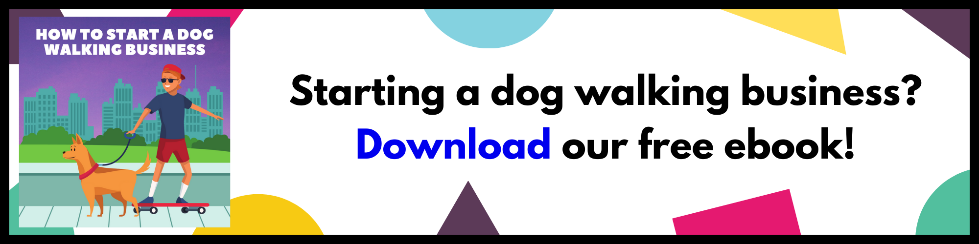 CTA How To start a dog walking business